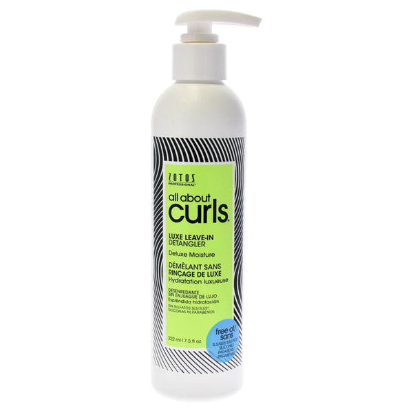 All About Curls Luxe Leave-In Detangler by All About Curls for Unisex - 7.5 oz Detangler