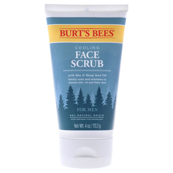 Burts Bees Cooling Face Scrub by Burts Bees for Men - 4 oz Scrub