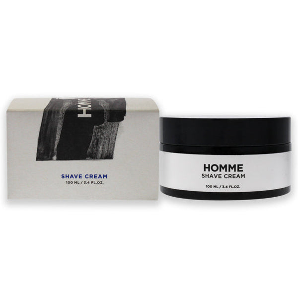 Homme Homme Shave Cream by Homme for Men - 3.4 oz Shave Cream