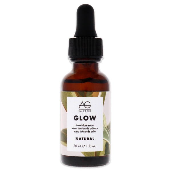 AG Hair Cosmetics Glow Shine Infuse Serum by AG Hair Cosmetics for Unisex - 1 oz Serum