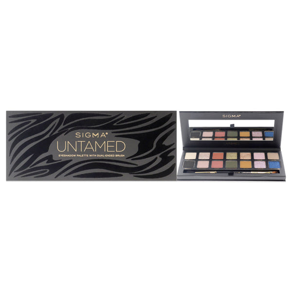 Untamed Eyeshadow Palette by SIGMA Beauty for Women - 0.95 oz Eye Shadow