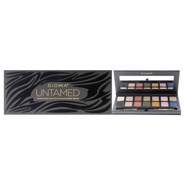 Untamed Eyeshadow Palette by SIGMA Beauty for Women - 0.95 oz Eye Shadow