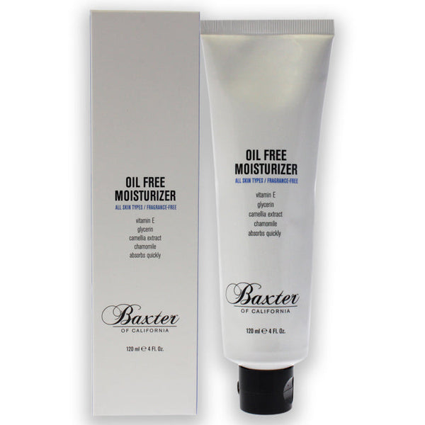 Baxter Of California Oil Free Moisturizer by Baxter Of California for Men - 4 oz Moisturizer
