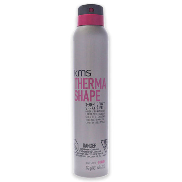 KMS Therma Shape 2-in-1 Spray by KMS for Unisex - 6 oz Hair Spray
