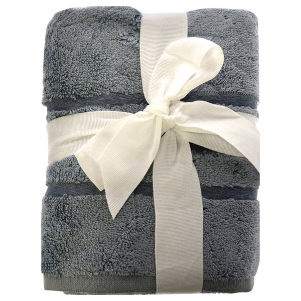 Bamboo Hand Towel Set - Blue Lagoon by Cariloha for Unisex - 3 Pc Towel