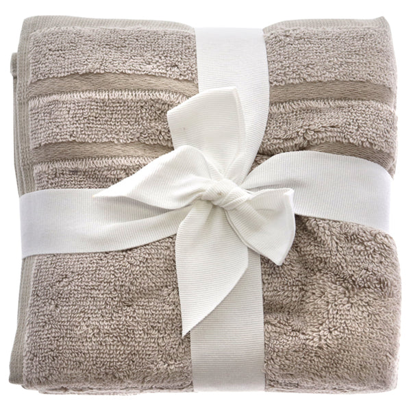 Bamboo Washcloths Set - Stone by Cariloha for Unisex - 3 Pc Towel