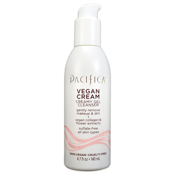 Pacifica Vegan Cream Creamy Gel Cleanser by Pacifica for Unisex - 4.7 oz Cleanser