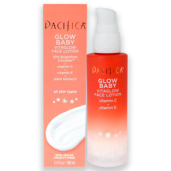 Pacifica Glow Baby VitaGlow Face Lotion by Pacifica for Unisex - 1.7 oz Lotion