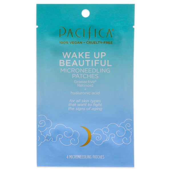 Pacifica Wake Up Beautiful Microneedling Patches by Pacifica for Unisex - 4 Pc Patches