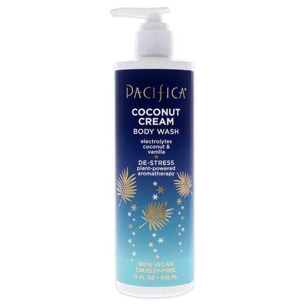 Pacifica Coconut Cream Body Wash by Pacifica for Unisex - 12 oz Body Wash