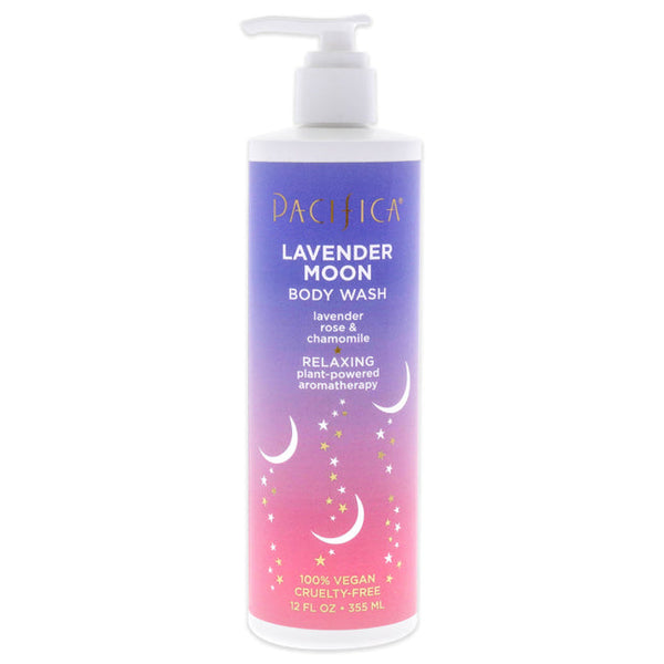 Pacifica Body Wash - Lavender Moon by Pacifica for Women - 12 oz Body Wash