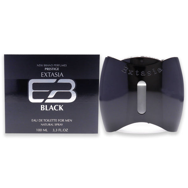 New Brand Extasia Black by New Brand for Men - 3.4 oz EDT Spray