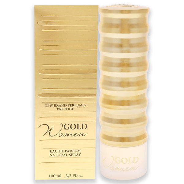 New Brand Gold by New Brand for Women - 3.3 oz EDP Spray
