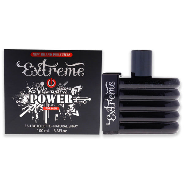 New Brand Extreme Power by New Brand for Men - 3.3 oz EDT Spray