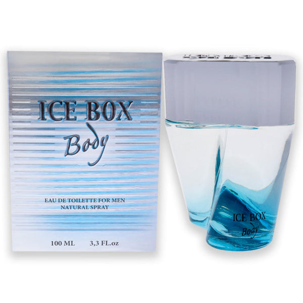 New Brand Ice Box Body by New Brand for Men - 3.3 oz EDT Spray