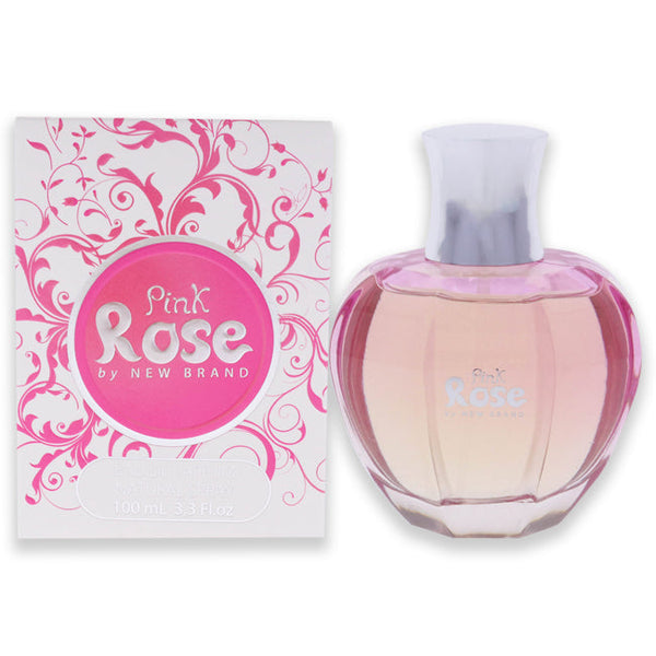 New Brand Pink Rose by New Brand for Women - 3.3 oz EDP Spray