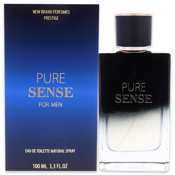 New Brand Pure Sense by New Brand for Men - 3.3 oz EDT Spray