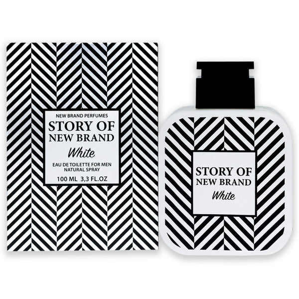 New Brand Story Of New Brand White by New Brand for Men - 3.3 oz EDT Spray