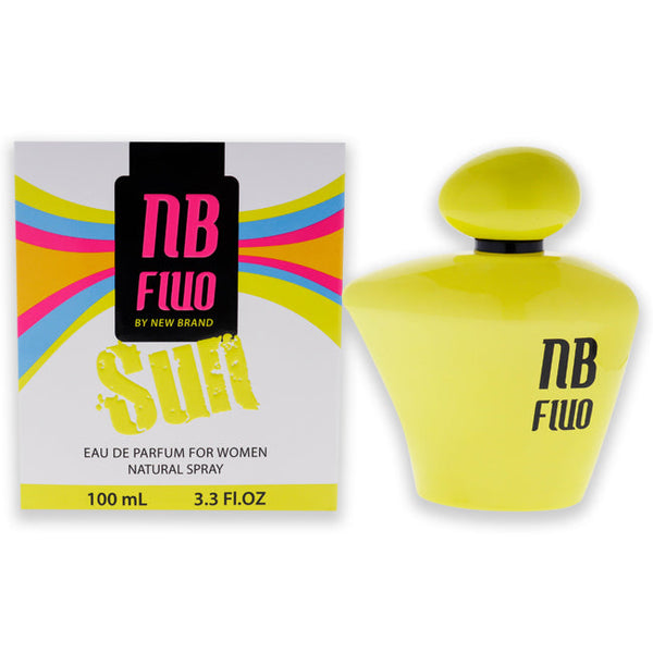 New Brand Fluo Sun by New Brand for Women - 3.3 oz EDP Spray