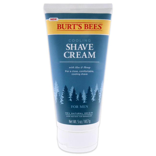 Burts Bees Cooling Shave Cream by Burts Bees for Men - 5 oz Shave Cream