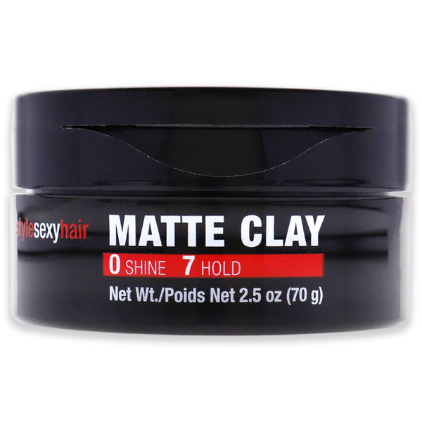 Sexy Hair Style Sexy Hair Matte Texturizing Clay by Sexy Hair for Men - 2.5 oz Clay