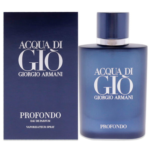 Acqua Di Gio Profondo by Giorgio Armani for Men - 2.5 oz EDP Spray