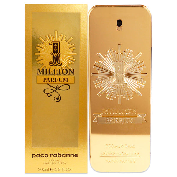 1 Million Parfum by Paco Rabanne for Men - 6.8 oz Parfum Spray