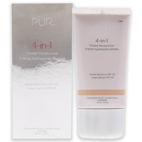 Pur Minerals 4-In-1 Tinted Moisturizer SPF 20 - Light by Pur Minerals for Women - 1.7 oz Makeup