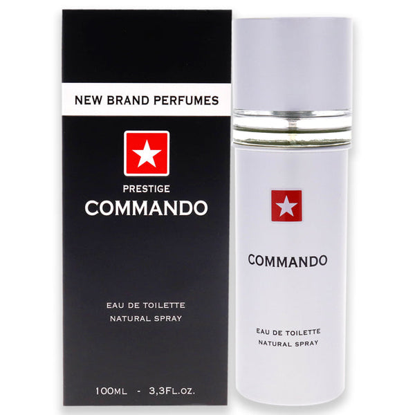 New Brand Commando by New Brand for Men - 3.3 oz EDT Spray
