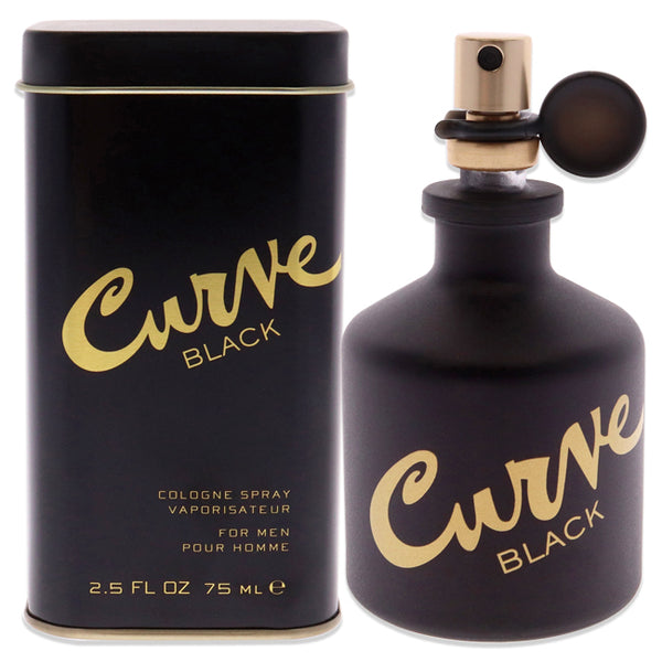 Liz Claiborne Curve Black by Liz Claiborne for Men - 2.5 oz Cologne Spray