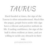 Starsign Scents Taurus 50ml