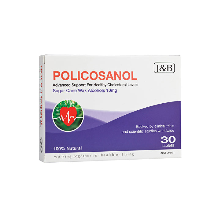 J&B (JOHNSON & BARANA) J&B (Johnson & Barana) Policosanol 10mg 30t