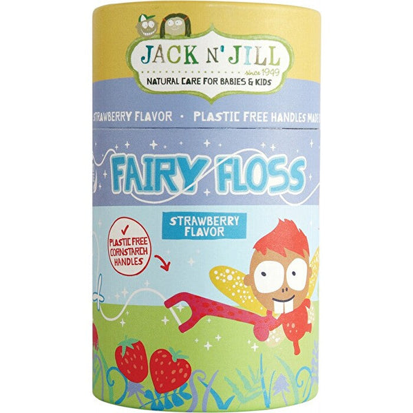 Jack N' Jill Fairy Floss Picks Strawberry x 30 Pack