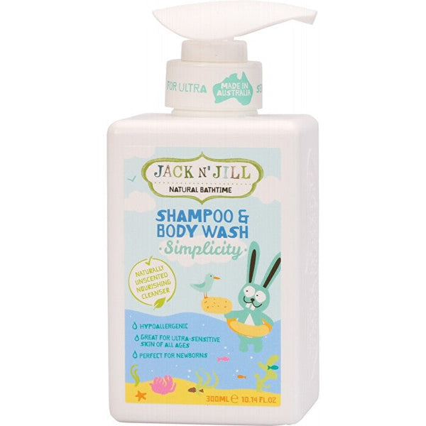 Jack N' Jill Shampoo & Body Wash Simplicity 300ml