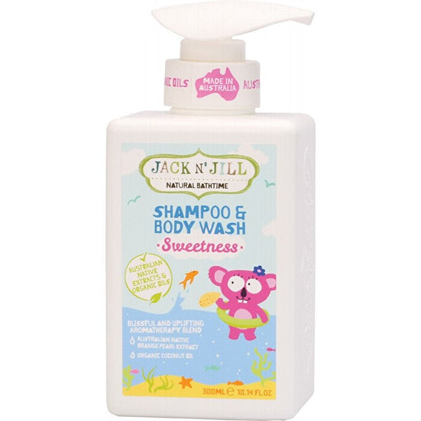 Jack N' Jill Shampoo & Body Wash Sweetness 300ml