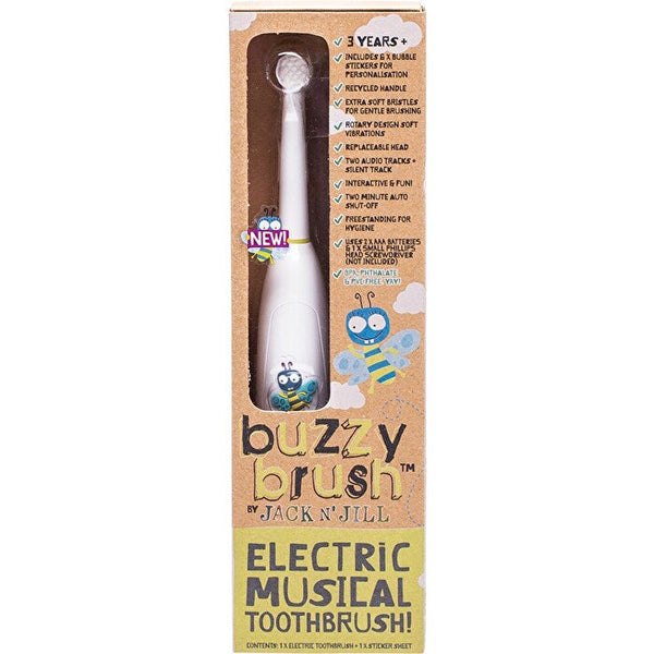 Jack N' Jill Buzzy Brush Electric Musical Toothbrush