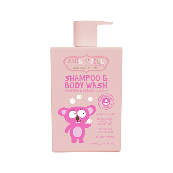Jack N' Jill Natural Bathtime Shampoo & Body Wash 300ml