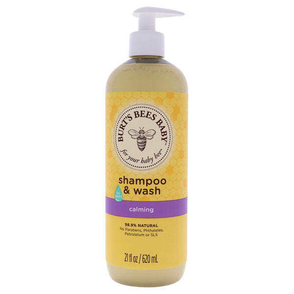 Burts Bees Baby Shampoo & Wash Calming by Burts Bees for Kids - 21 oz Shampoo and Body Wash