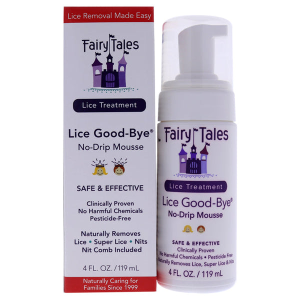 Fairy Tales Lice Good-Bye Treatment by Fairy Tales for Kids - 4 oz Treatment with Comb