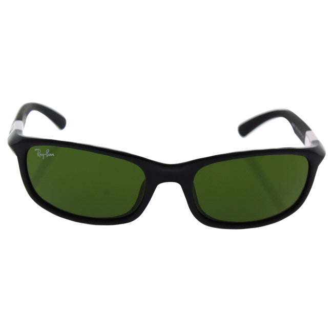 Ray Ban Ray Ban RJ 9056S 187/2 - Black/Green Classic by Ray Ban for Kids - 50-16-110 mm Sunglasses