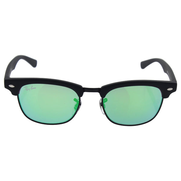 Ray Ban Ray Ban RJ 9050S 100S/3R - Black/Green Flash by Ray Ban for Kids - 45-16-125 mm Sunglasses
