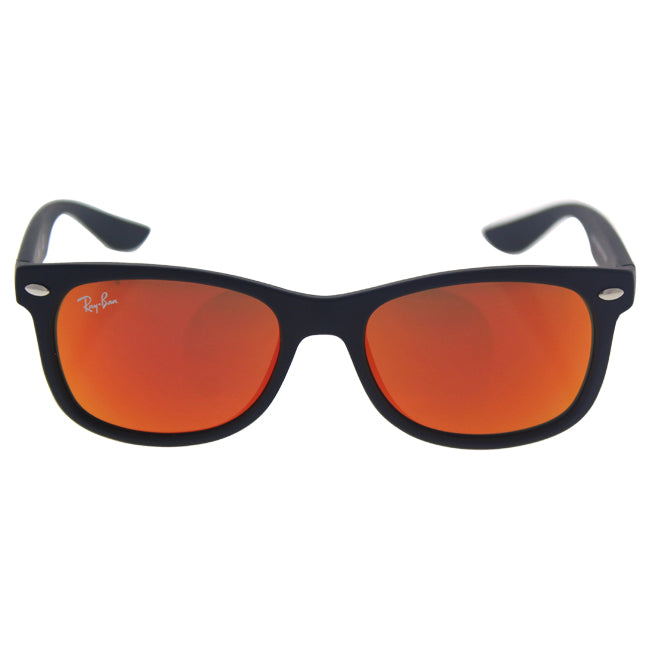 Ray Ban Ray Ban RJ 9052S 100S/6Q - Black/Red by Ray Ban for Kids - 47-15-125 mm Sunglasses