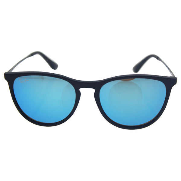 Ray Ban Ray Ban RJ 9060S 7005/55 - Black/Blue by Ray Ban for Kids - 50-15-130 mm Sunglasses