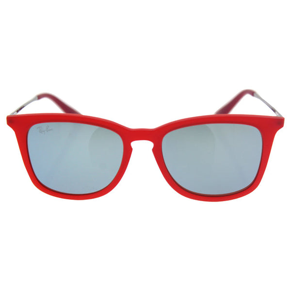 Ray Ban Ray Ban RJ 9063S 7010/30 - Red Gunmetal/Silver by Ray Ban for Kids - 48-16-130 mm Sunglasses