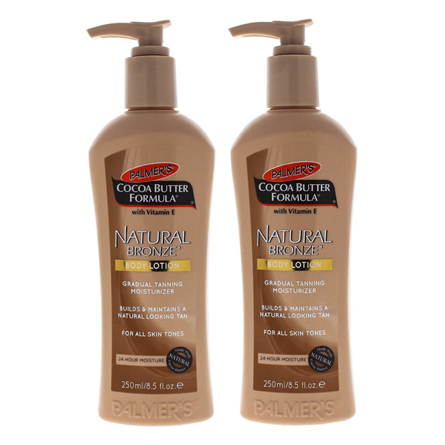 Palmers Cocoa Butter Natural Bronze Body Lotion - Pack of 2 by Palmers for Unisex - 8.5 oz Body Lotion