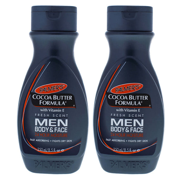 Palmers Cocoa Butter Men Body and Face Lotion - Pack of 2 by Palmers for Men - 8.5 oz Body Lotion