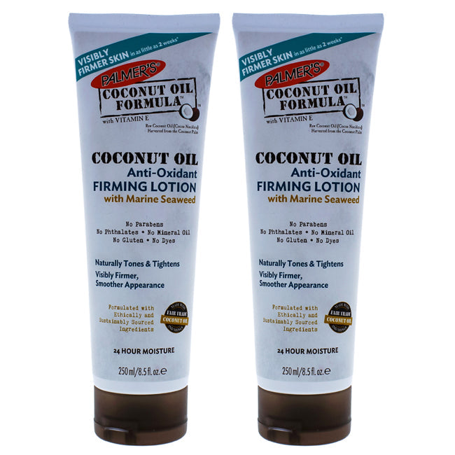 Palmers Coconut Oil Anti-Oxidant Firming Lotion - Pack of 2 by Palmers for Unisex - 8.5 oz Body Lotion