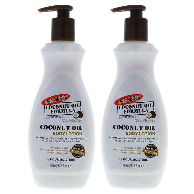 Palmers Coconut Oil Body Lotion - Pack of 2 by Palmers for Unisex - 13.5 oz Body Lotion