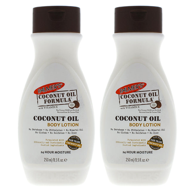 Palmers Coconut Oil Body Lotion - Pack of 2 by Palmers for Unisex - 8.5 oz Body Lotion