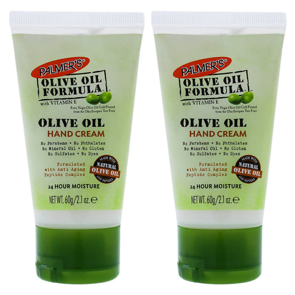 Palmers Olive Oil Hand Cream - Pack of 2 by Palmers for Unisex - 2.1 oz Cream